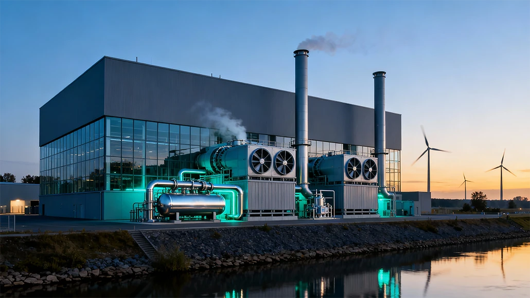 Hydrogen Compatible Gas Fired Power Plant
